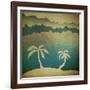 Summer Travel Concept Background-pashabo-Framed Art Print