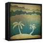 Summer Travel Concept Background-pashabo-Framed Stretched Canvas