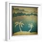 Summer Travel Concept Background-pashabo-Framed Art Print