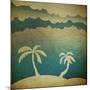 Summer Travel Concept Background-pashabo-Mounted Art Print