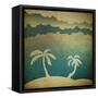 Summer Travel Concept Background-pashabo-Framed Stretched Canvas