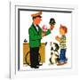 Summer Treat - Jack and Jill, July 1962-Helen Wright-Framed Giclee Print