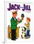 Summer Treat - Jack and Jill, July 1962-Helen Wright-Framed Giclee Print