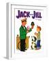 Summer Treat - Jack and Jill, July 1962-Helen Wright-Framed Giclee Print