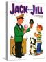 Summer Treat - Jack and Jill, July 1962-Helen Wright-Stretched Canvas