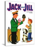 Summer Treat - Jack and Jill, July 1962-Helen Wright-Stretched Canvas