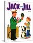 Summer Treat - Jack and Jill, July 1962-Helen Wright-Stretched Canvas