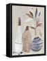 Summer Vase II-Maya Woods-Framed Stretched Canvas