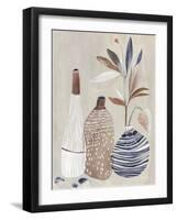 Summer Vase II-Maya Woods-Framed Art Print