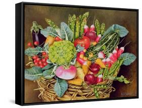 Summer Vegetables, 1995-E.B. Watts-Framed Stretched Canvas