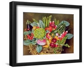 Summer Vegetables, 1995-E.B. Watts-Framed Giclee Print