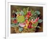 Summer Vegetables, 1995-E.B. Watts-Framed Giclee Print