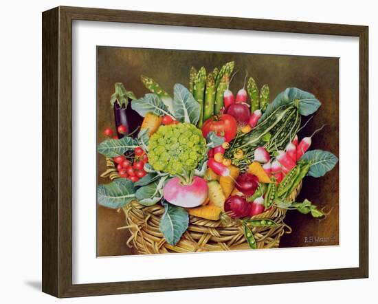 Summer Vegetables, 1995-E.B. Watts-Framed Giclee Print