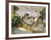 Summer Veranda-Benjamin-Framed Art Print