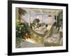 Summer Veranda-Benjamin-Framed Art Print