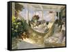 Summer Veranda-Benjamin-Framed Stretched Canvas