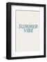 Summer Vibe-THE MIUUS STUDIO-Framed Photographic Print