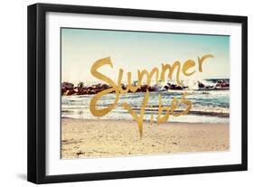 Summer Vibes-Emily Navas-Framed Art Print