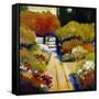 Summer Walk-Lou Wall-Framed Stretched Canvas