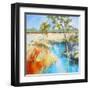 Summer Water 2-Craig Trewin Penny-Framed Art Print