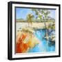 Summer Water 2-Craig Trewin Penny-Framed Art Print