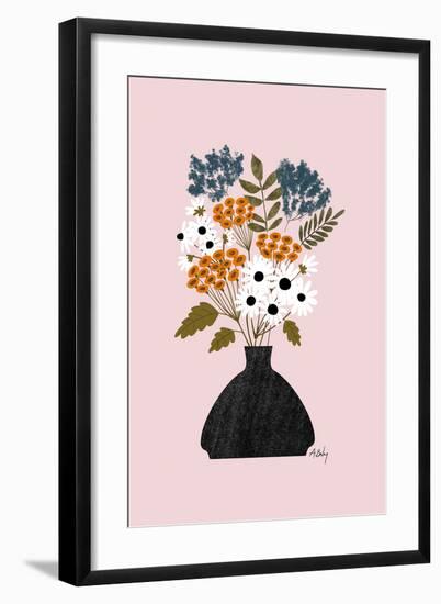 Summer Wildflowers-Annie Bailey Art-Framed Art Print