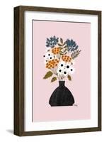 Summer Wildflowers-Annie Bailey Art-Framed Art Print