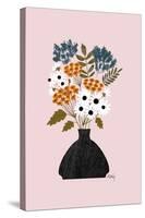 Summer Wildflowers-Annie Bailey Art-Stretched Canvas