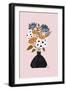 Summer Wildflowers-Annie Bailey Art-Framed Art Print