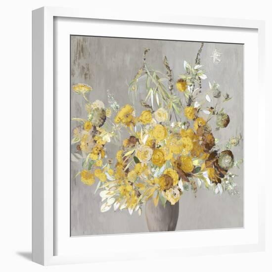 Summer Yellow Bouqet-Asia Jensen-Framed Art Print