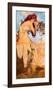 Summer-Alphonse Mucha-Framed Art Print