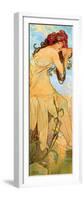 Summer-Alphonse Mucha-Framed Premium Giclee Print