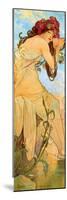 Summer-Alphonse Mucha-Mounted Premium Giclee Print