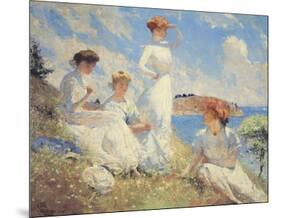 Summer-Frank Weston Benson-Mounted Art Print