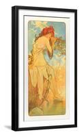 Summer-Alphonse Mucha-Framed Premium Giclee Print