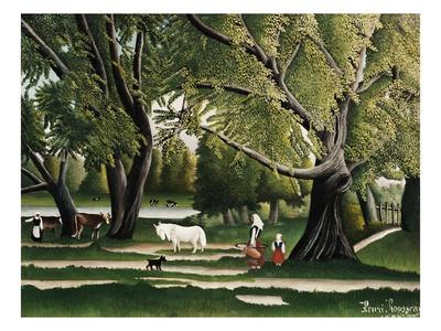 'Summer' Giclee Print - Henri Rousseau | AllPosters.com