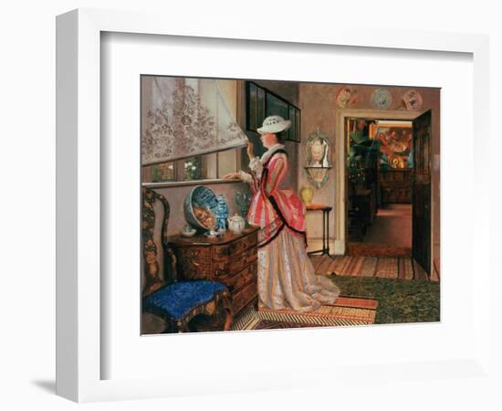 Summer-John Atkinson Grimshaw-Framed Giclee Print