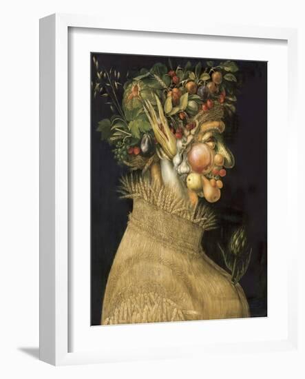 Summer-Giuseppe Arcimboldo-Framed Art Print