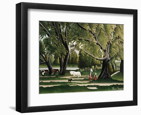 Summer-Henri Rousseau-Framed Giclee Print