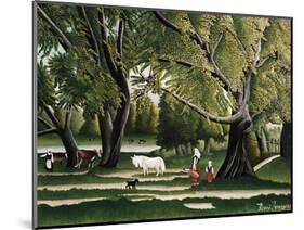 Summer-Henri Rousseau-Mounted Giclee Print