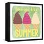 Summer-Erin Clark-Framed Stretched Canvas