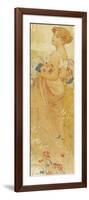 Summer-Alphonse Mucha-Framed Giclee Print