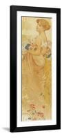 Summer-Alphonse Mucha-Framed Giclee Print