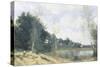 Summer-Jean-Baptiste-Camille Corot-Stretched Canvas