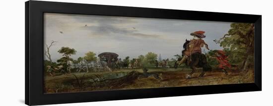 Summer-Adriaen Pietersz van de Venne-Framed Art Print