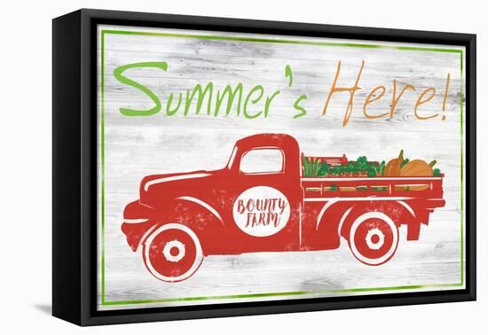 Summer-ALI Chris-Framed Stretched Canvas