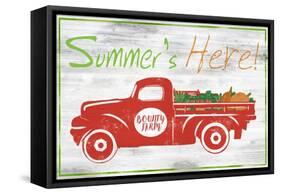 Summer-ALI Chris-Framed Stretched Canvas