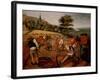 Summer-Pieter Brueghel the Younger-Framed Giclee Print