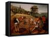 Summer-Pieter Brueghel the Younger-Framed Stretched Canvas