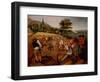 Summer-Pieter Brueghel the Younger-Framed Giclee Print